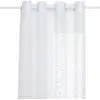 Image de Rideau Voilage Motifs Abstraits Lazi 140x240cm Blanc