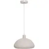 Image de Lampe Suspension Champignon Savio 27cm Beige