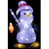 Image de Fééric Christmas pingouin pêche 30 LED - Multicolore
