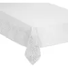 Image de Nappe de Noël design Léopard - L. 360 x l. 140 cm - Blanc