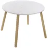 Image de Table enfant Douceur - Diam. 60 cm - Blanc à motif
