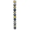 Image de Lot de 12 Boules de Noël Colorama 6cm - Bleu & Or