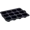 Image de Moule 12 Muffins Silicone Silitop 40cm Gris