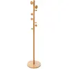 Image de Porte Manteau en bambou avec 8 accroches - Beige