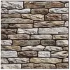 Image de 2 Stickers carrelage Mur - Taupe