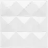 Image de Lot de 6 Stickers Mureaux Piky 30x30cm Blanc