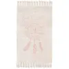 Image de Tapis à franges enfant Dream - L. 60 x l. 90 cm - Rose
