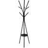 Image de Porte manteau design scandinave Sofi - Diam. 42 x H. 180 cm - Noir
