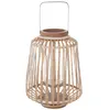 Image de Lanterne en rotin ethnique Mood - H. 35 cm - Beige
