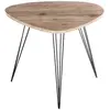 Image de Atmosphera Table d'appoint Neile - Noir et bois