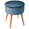 Image de Atmosphera Tabouret Tess - Bleu