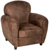 Image de Fauteuil Club Stanis - Marron