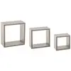 Image de 3 Etagères murales design cube Fixy - Gris