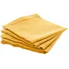 Image de Lot de 4 Serviettes de Table Chambray 40x40cm Ocre