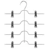 Image de Cintre pantalon métal 4 barres - Argent