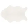 Image de Tapis imitiation fourrure enfant Douceur - L. 60 x l. 90 cm - Blanc