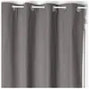 Image de Rideau Isolant en Coton Isa 140x260cm Gris Foncé