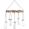 Image de Soliflore suspendu en verre - Beige