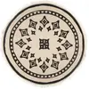 Image de Atmosphera Tapis Rond Nomade - Écru