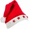 Image de Chapeau de Noël à LED 39 cm Rouge
