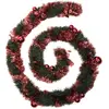 Image de Guirlande de Noël effet branche de sapin - Rouge et Vert