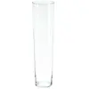 Image de Vase en verre conique - Transparent