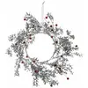 Image de Couronne de Noël Déco Étoile 40 cm - Argent