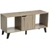 Image de Meuble TV 3 compartiments Mix'n Modul - Marron et Noir