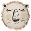 Image de Coussin enfant Lion - 44x44x13 cm - Beige