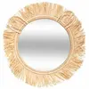 Image de Miroir enfant lion mural - Beige