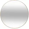 Image de Atmosphera Miroir mural rond - Doré