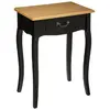 Image de Atmosphera Table de chevet Chrysa - Noir