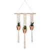 Image de Lot de 3 Plantes Suspendues 68cm Ivoire