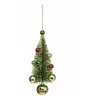 Image de Sujet de Noël Sapin Soir 19cm - Vert & Or