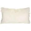 Image de Coussin Imitation Fourrure Oslo Ivoire