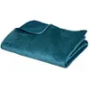 Image de Dessus de Lit Feuilles 240x260cm Bleu Canard