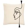 Image de But Visage - 40 cm - Blanc