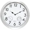 Image de Atmosphera Horloge murale ronde - Gris