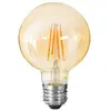 Image de Ampoule LED globe G95 décorative - ambrée