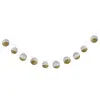 Image de Guirlande 10 LED GATSBY Blanc/Or