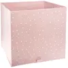 Image de Bac de rangement étoile - Rose - 29 x 29 cm.