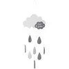 Image de Suspension Enfant Nuage 57cm Gris