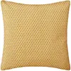 Image de Coussin en coton à motif Otto - 38 x 38 - Ocre