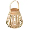 Image de Lanterne en Bambou Haite 16cm Naturel