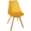 Image de Atmosphera Chaise Diner Baya - Jaune