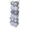 Image de Boules de Noël Colorama Argent & Blanc