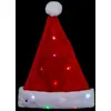 Image de Chapeau de Noël Adulte LED 41 cm Rouge