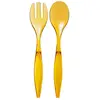 Image de Couverts à Salade Wave 29cm Jaune