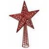 Image de Cimier Étoile Déco Rouge 38 cm
