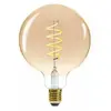 Image de Ampoule LED torsadée décorative E27 - Ambre